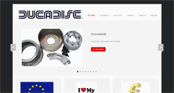 Desktop Screenshot of ducadisc.com